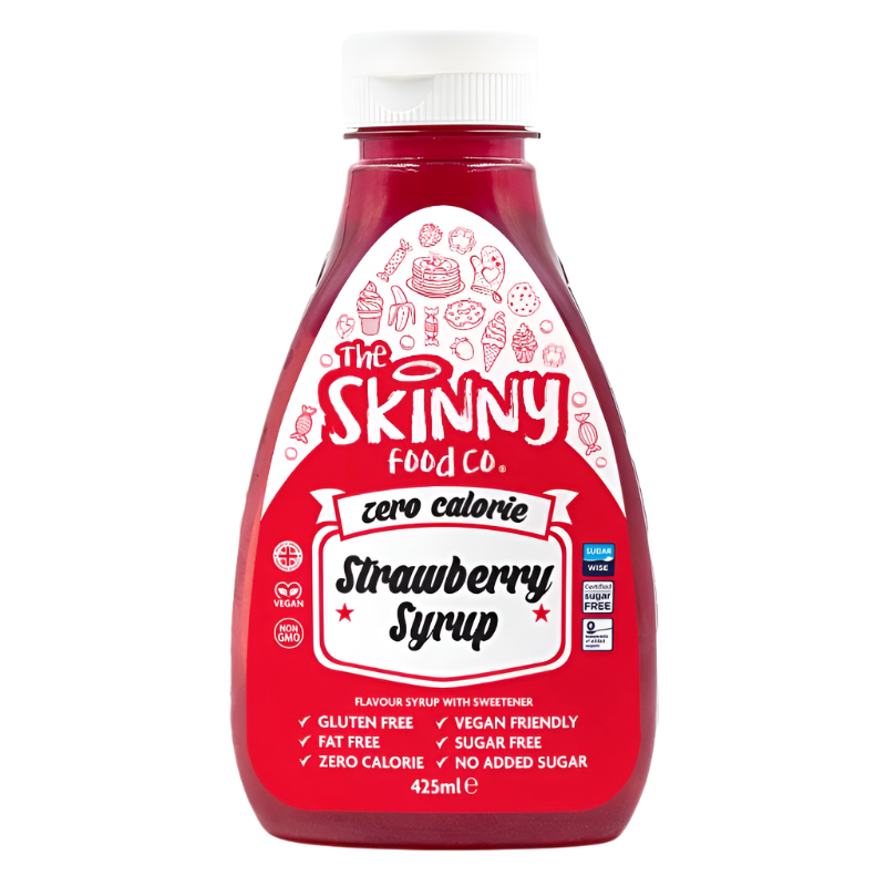 The Skinny Food Co Skinny Syrup - 425ml / Strawberry - Dessert Sauces