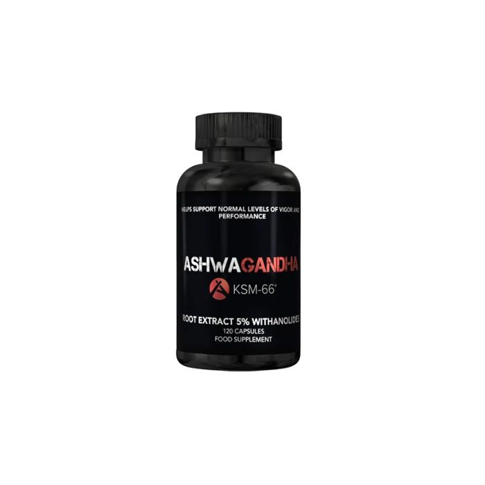 Strom Sports Ashwaganda KSM-66 - 120Caps - Ashwagandha