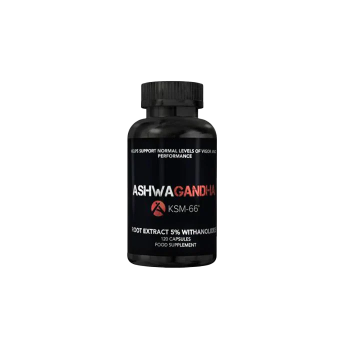 Strom Sports Ashwaganda KSM-66 - 120Caps - Ashwagandha