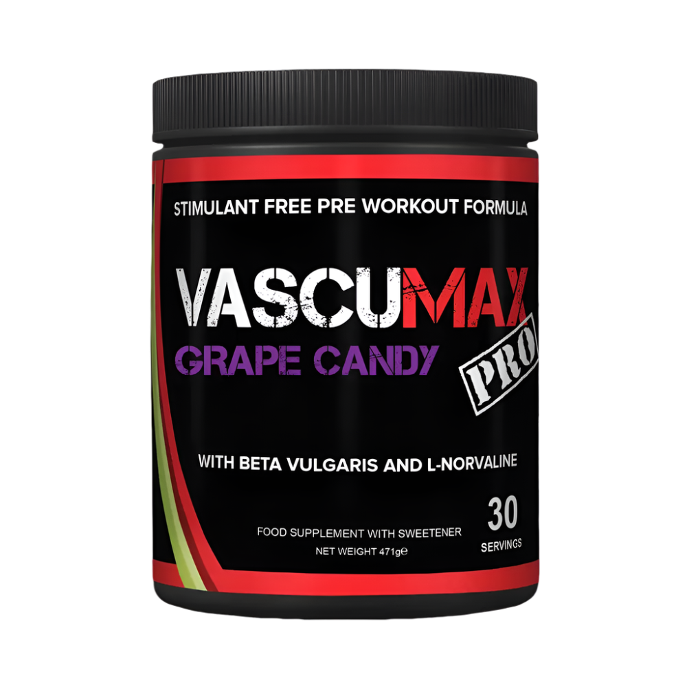 Strom Sports VascuMAX PRO - 470g / Grape Candy - Pre-Workout Powder