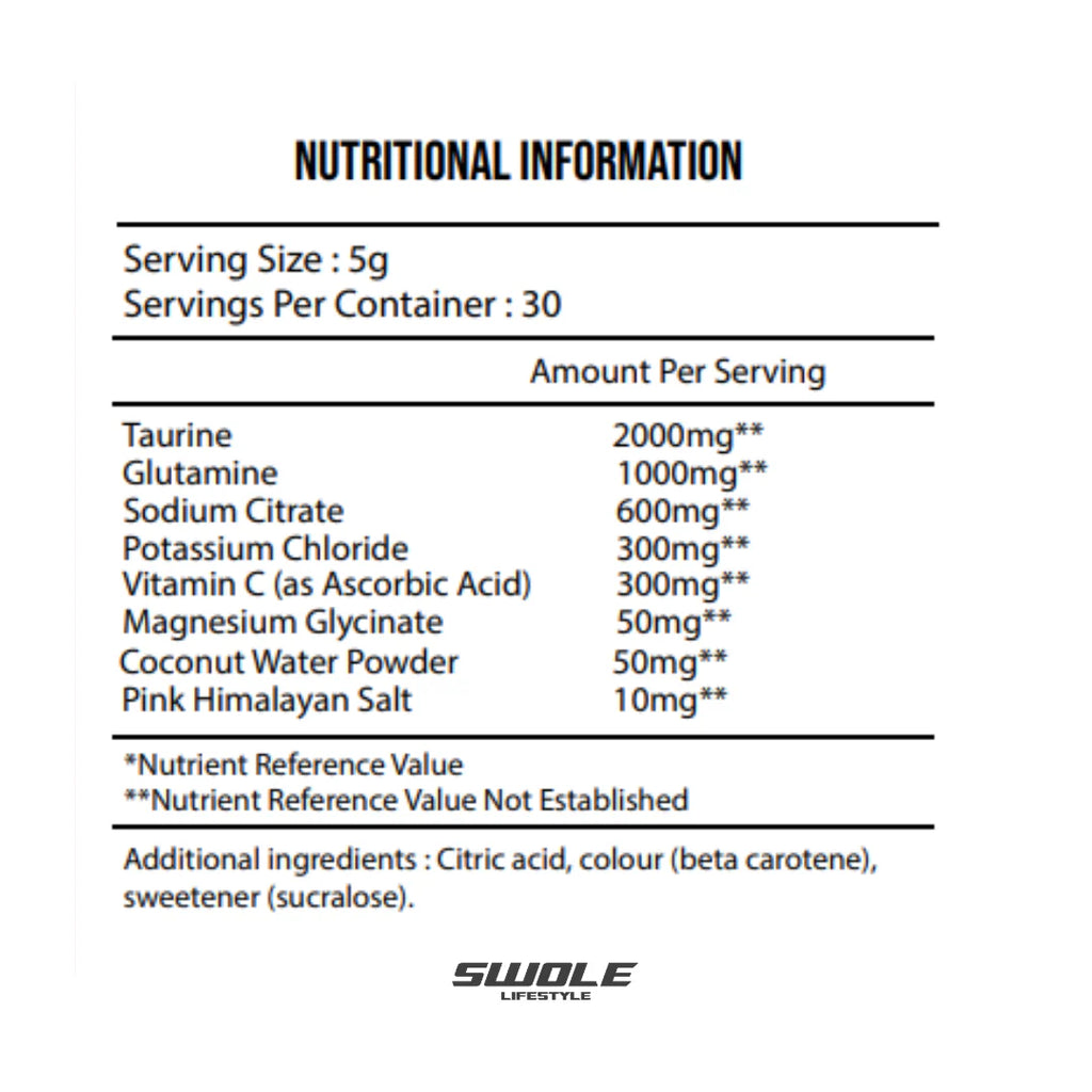 SWOLE Lifestyle HYDR8 150g - MyGymSupplements