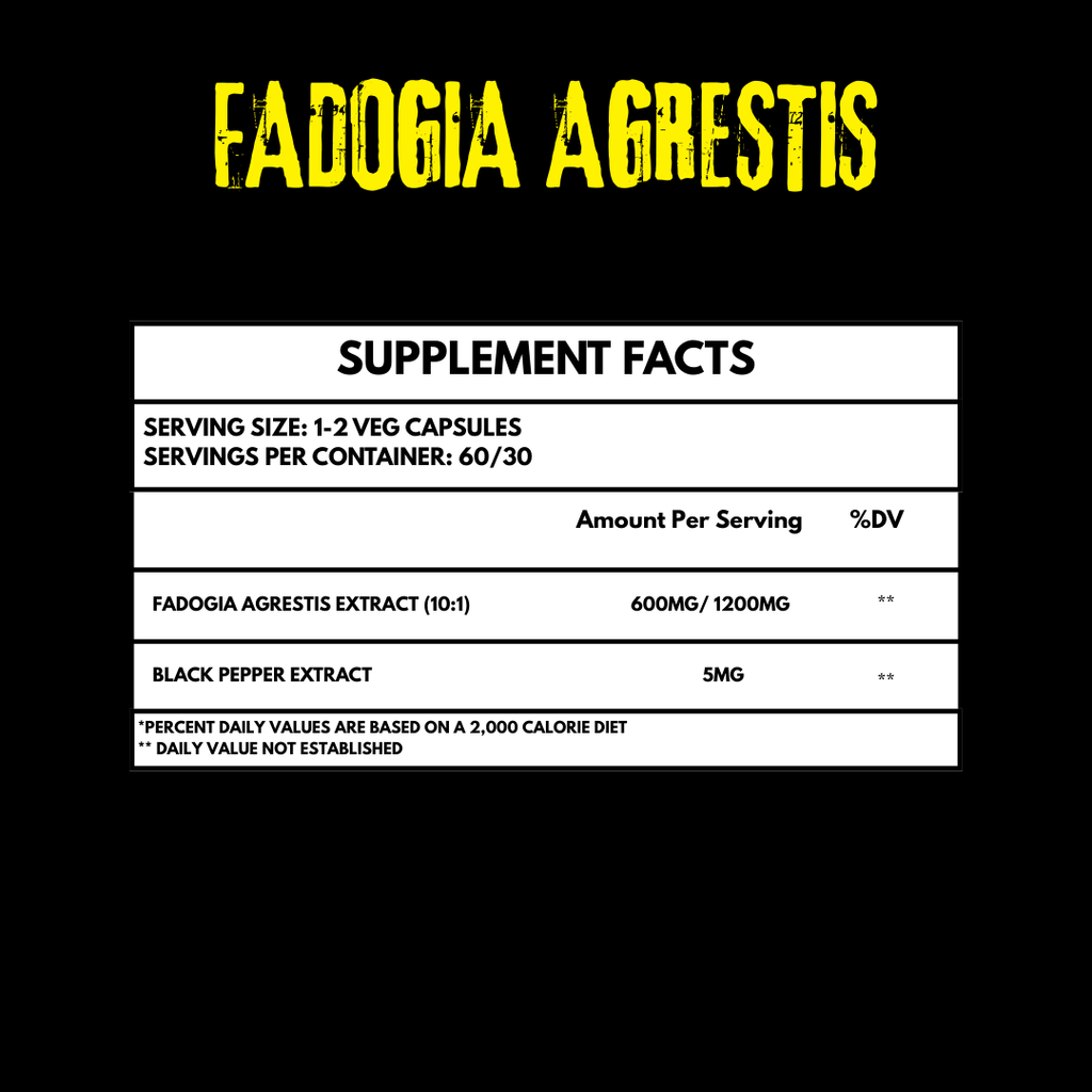 SWOLE Lifestyle Fadogia Agrestis