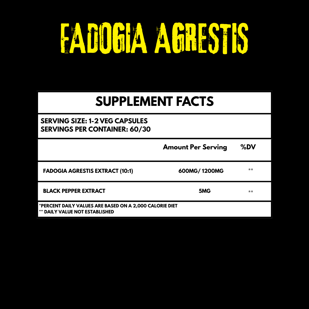 SWOLE Lifestyle Fadogia Agrestis