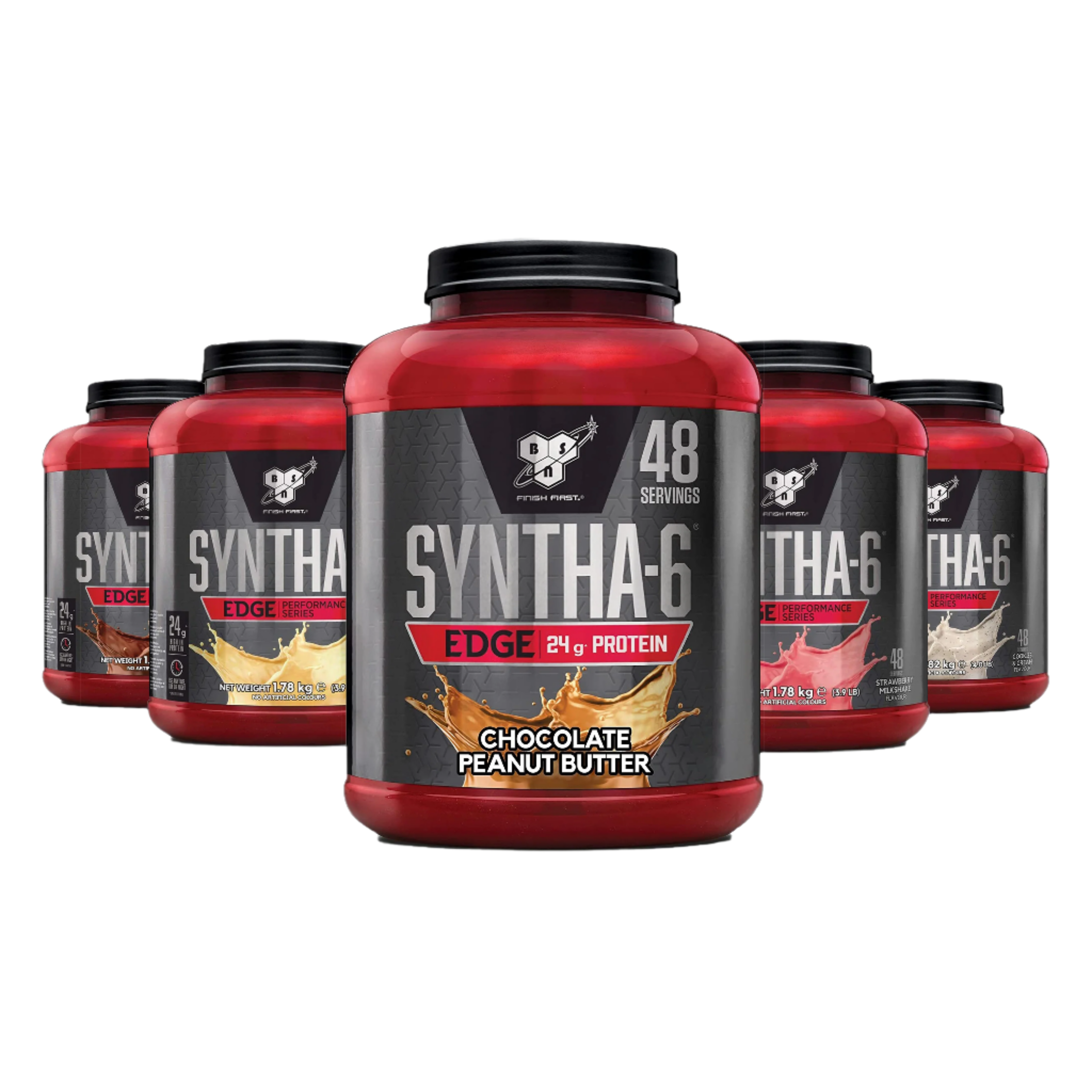 BSN Syntha-6 Edge - Protein Blend Powder (Whey Protein Concentrate Whey Protein Isolate Calcium Caseinate Micellar