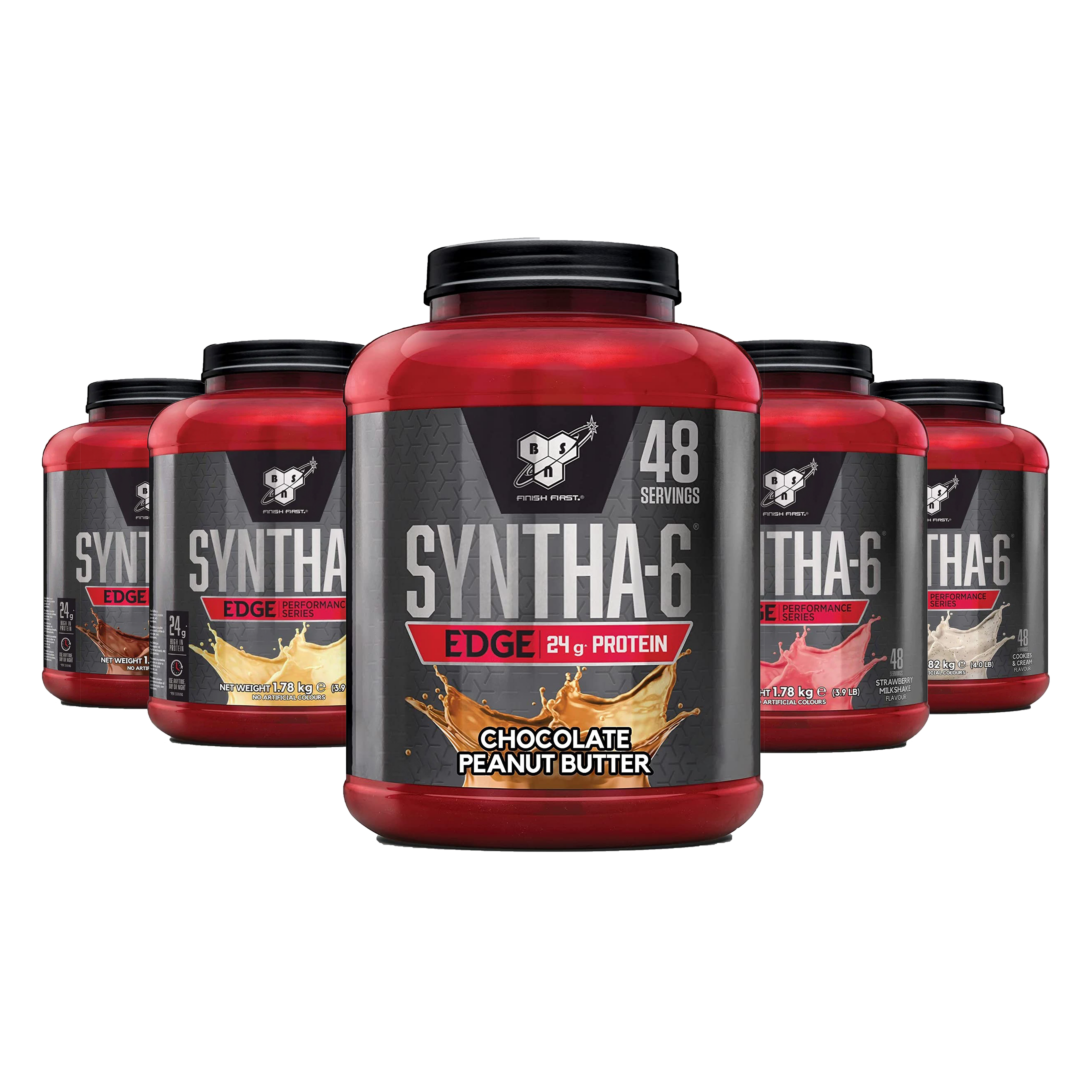 BSN Syntha-6 Edge - Protein Blend Powder (Whey Protein Concentrate Whey Protein Isolate Calcium Caseinate Micellar