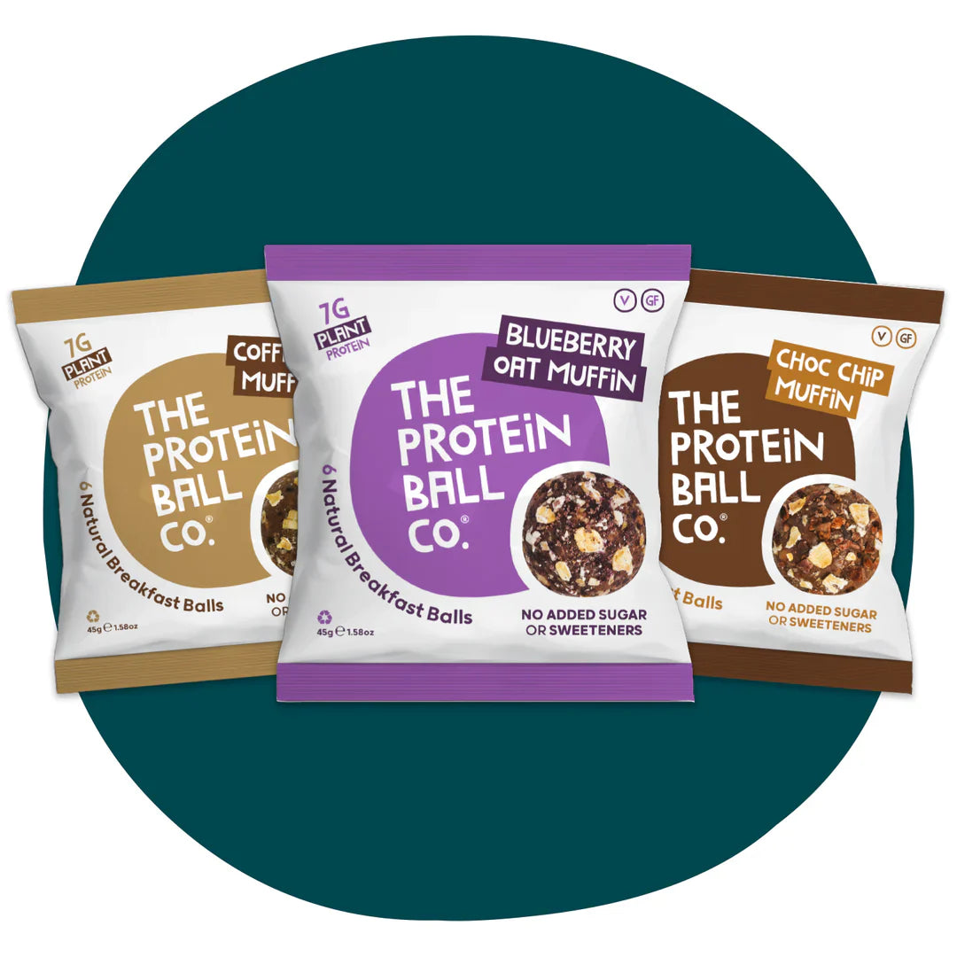 The Protein Ball Co Protein + Vitamin Balls (Breakfast To Go) Protein Balls