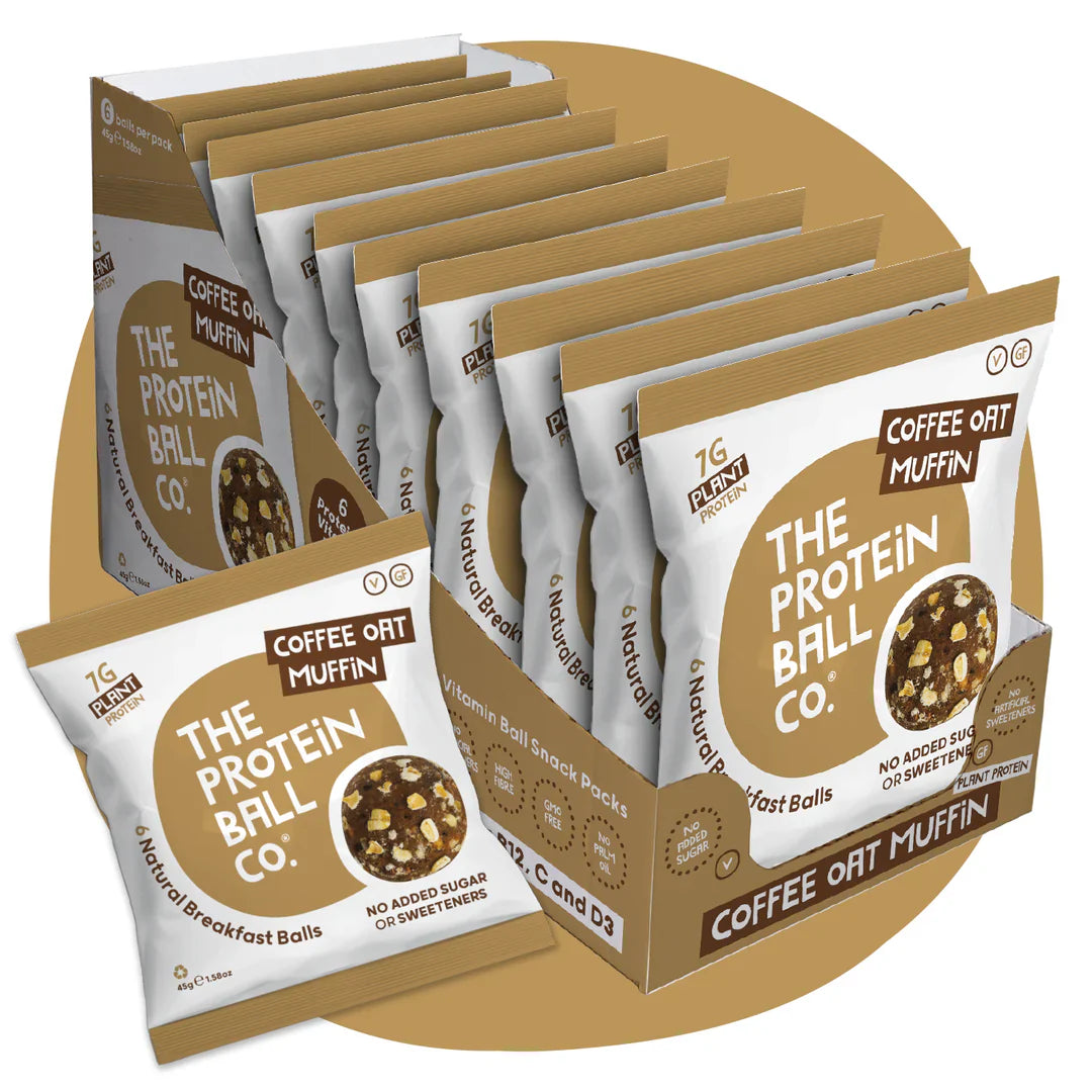 The Protein Ball Co Protein + Vitamin Balls (Breakfast To Go) Protein Balls