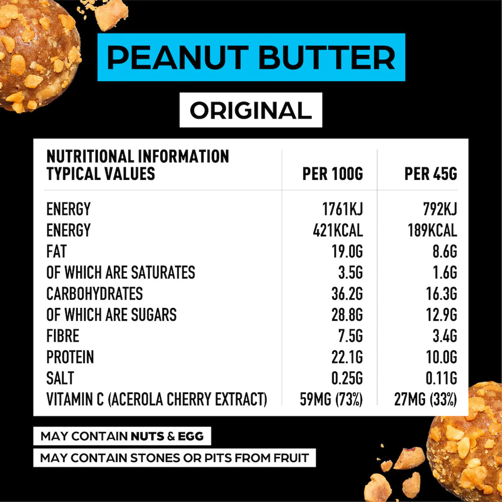 The Protein Ball Co Whey Protein Balls - MyGymSupplements