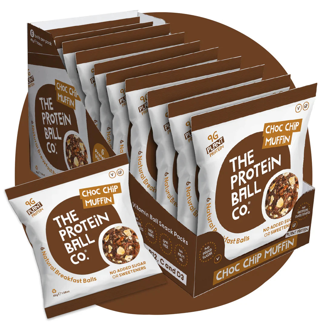 The Protein Ball Co Protein + Vitamin Balls (Breakfast To Go) Protein Balls