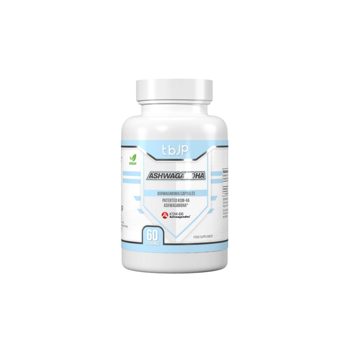 Trained By JP Ashwagandha - 60 Caps - Ashwagandha Capsules