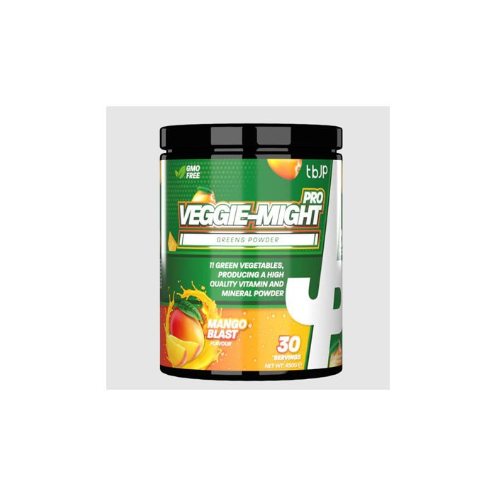 Trained By JP Veggie Might - 180g / Mango - Combination Multivitamins & Minerals