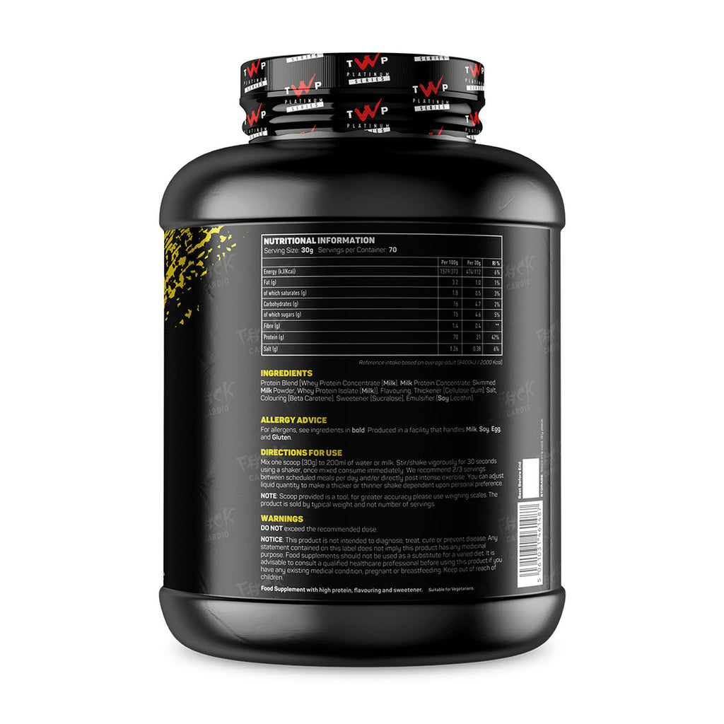 TWP ALL THE WHEY UP 2.1kg Lemon Drizzle Cake - MyGymSupplements