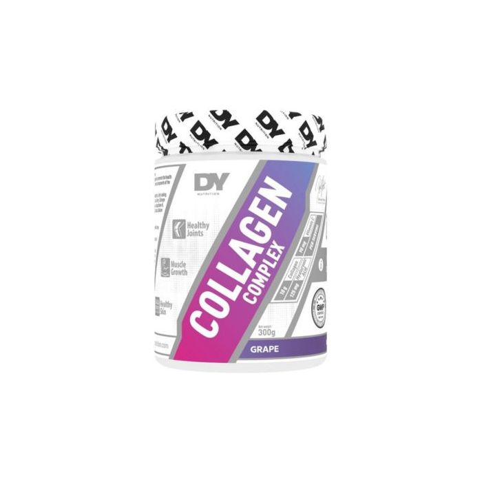 Grape-flavored DY Nutrition Collagen Complex Powder with hydrolyzed collagen for skin hydration