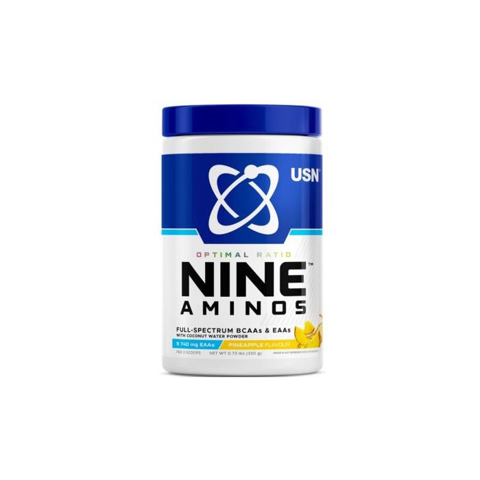 USN Nine Aminos - 330g / Pineapple - Amino Acids Powder