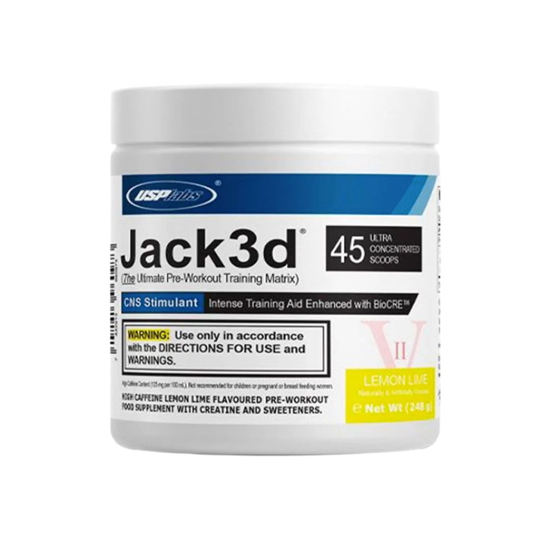 USP Labs Jack3d Advanced - 248g / Lemon Lime - Pre-Workout Powder