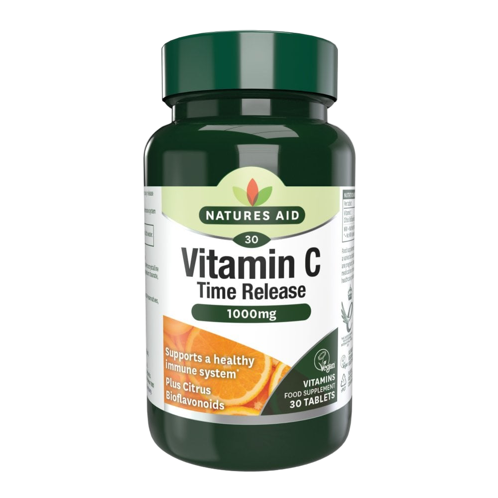 Natures Aid Vitamin C 1000mg Time Release - MyGymSupplements