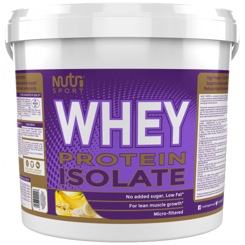 NutriSport Whey Isolate - Whey Protein Isolate Powder