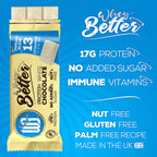 WheyBetter Protein White chocolate Immune Blend of Vitamins - 12x75g / Protein White Chocolate - Protein Bars