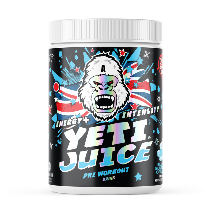 Gorillalpha Yeti Juice Bubble Gum Blast - 480g / Bubble Gum Blast (Limited Edition) - Pre-Workout Powder